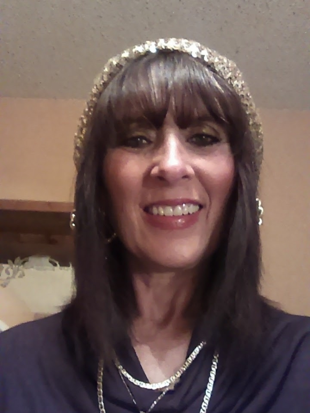 Gold Knit Headband - Women's Accessory